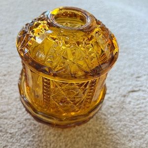 Vintage Indiana Glass Fairy Lamp